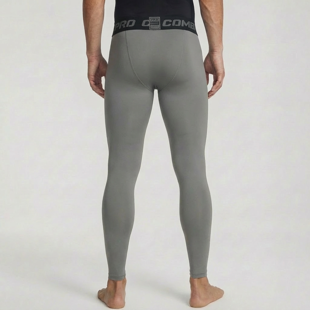 Performance Compression Tights Gray