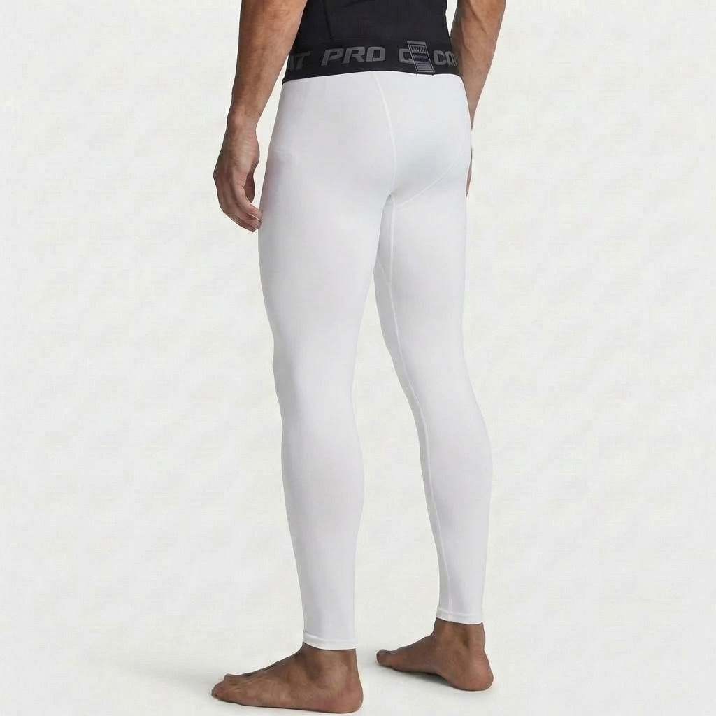 Performance Compression Tights white