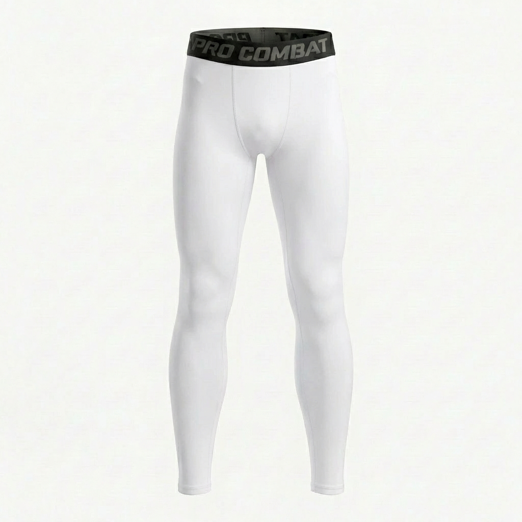 Performance Compression Tights white