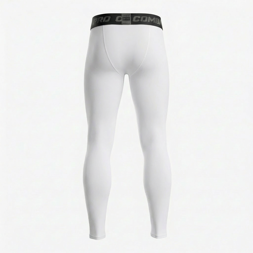 Performance Compression Tights white