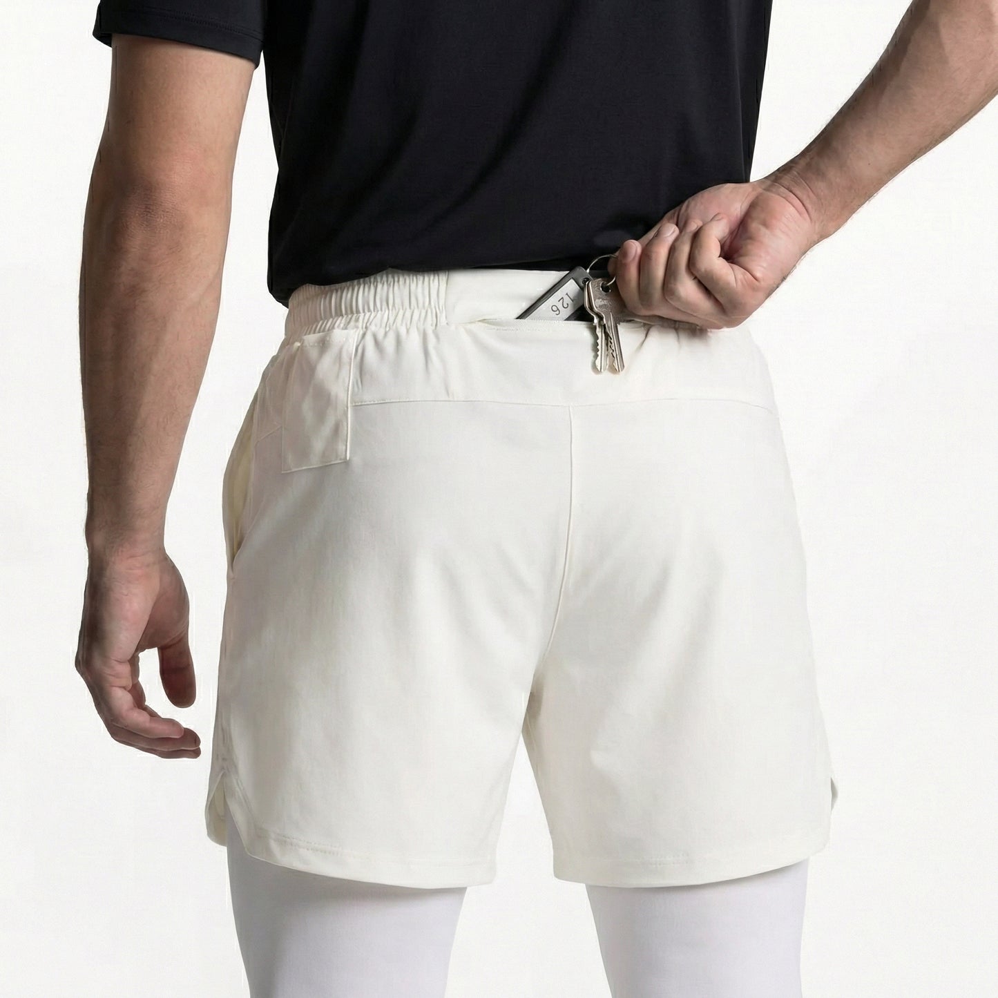 Beige White