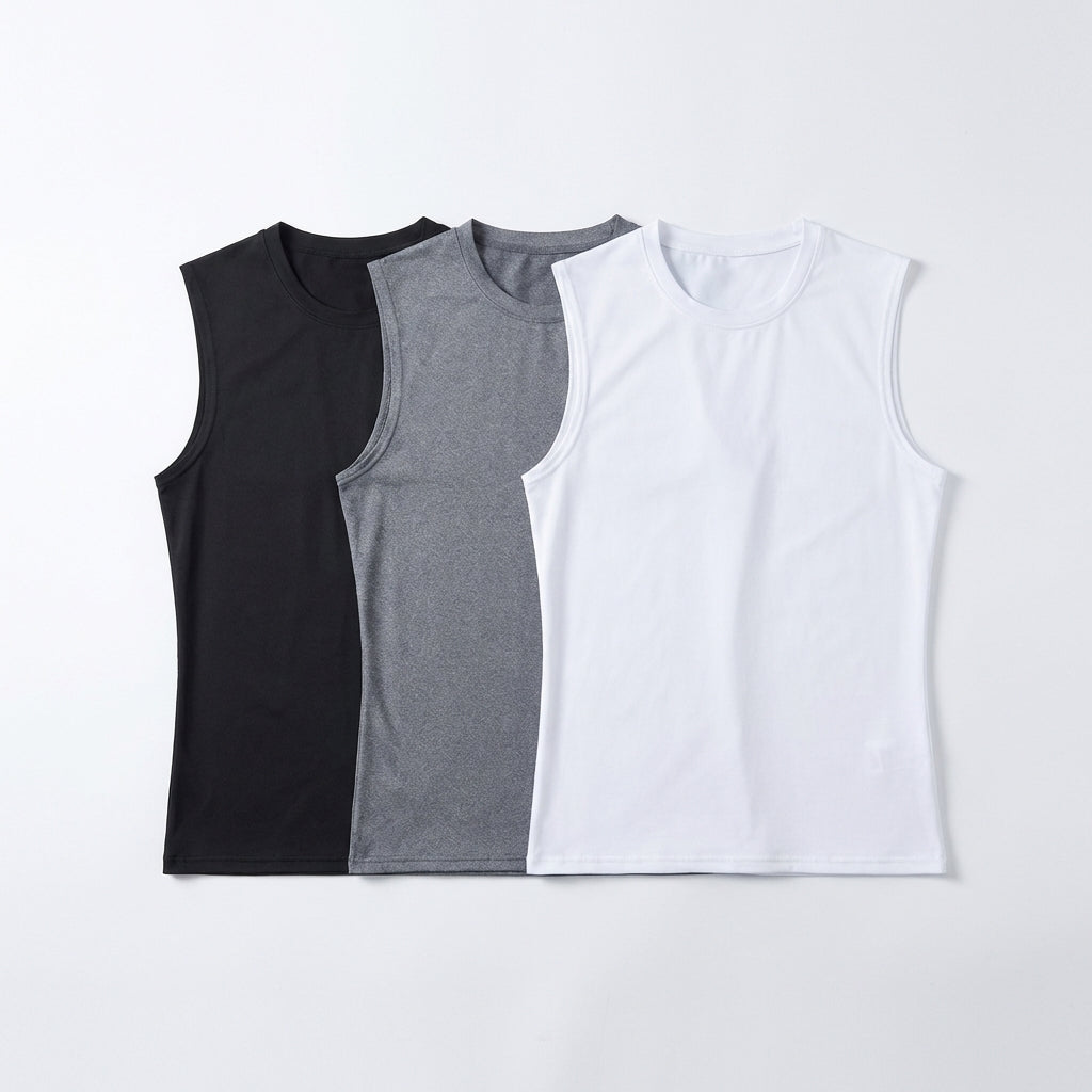 Black, Gray, White